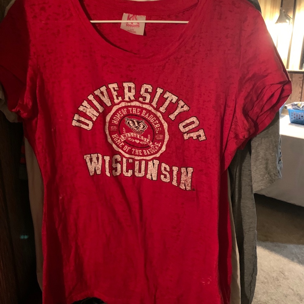 Wisconsin Badger women tee